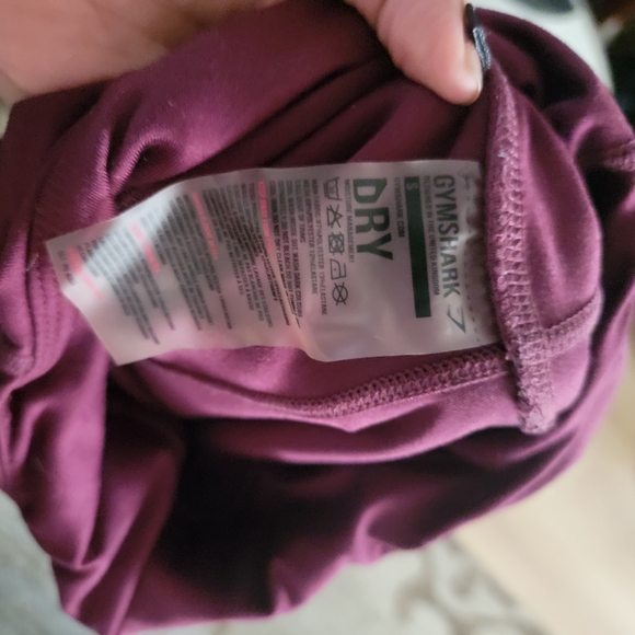 Gymshark Burgandy Leggings Small - Picture 6 of 6